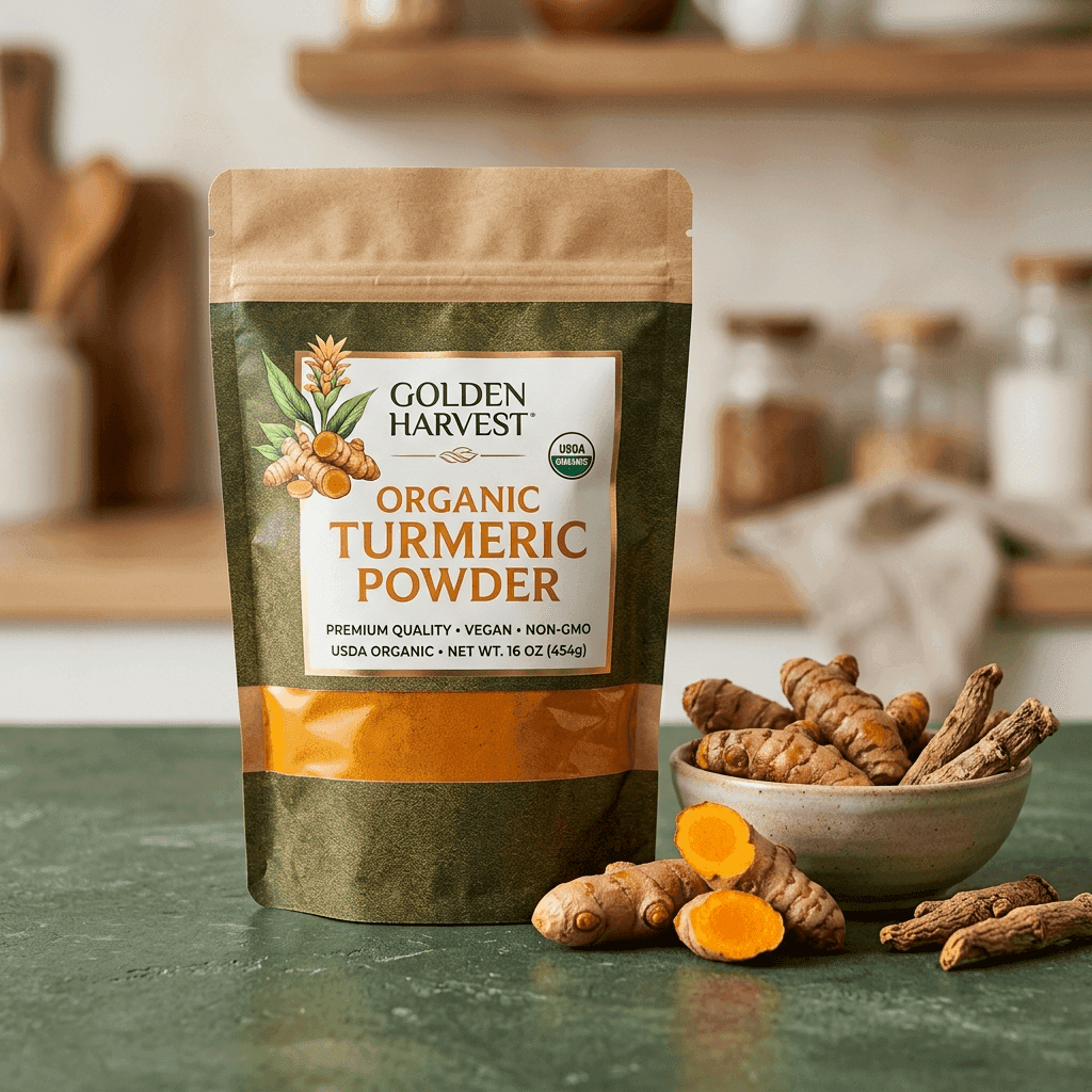 Cúrcuma Orgánica en Polvo (500g)