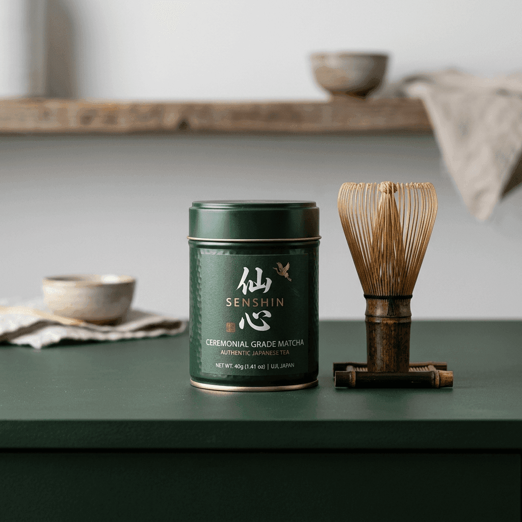 Té Matcha Orgánico Japonés (Grado Ceremonial, 30g)