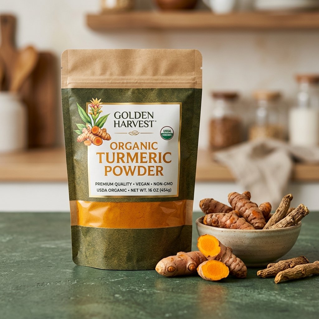 Cúrcuma Orgánica en Polvo (500g)