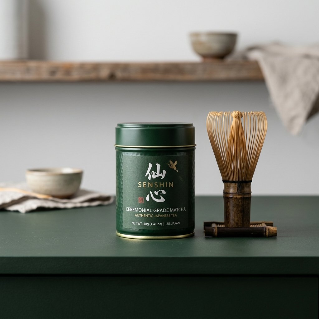 Té Matcha Orgánico Japonés (Grado Ceremonial, 30g)