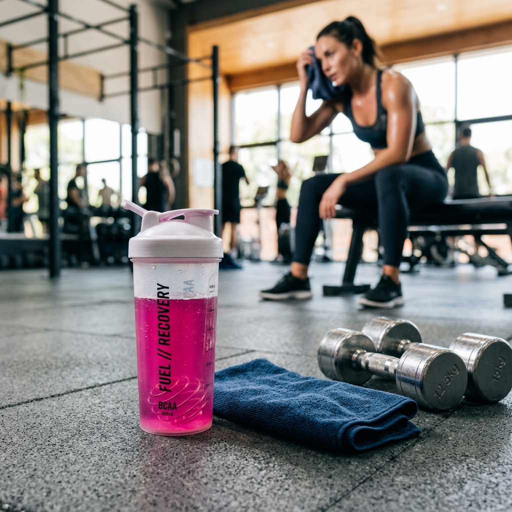 Aminoácidos ramificados para la recuperación muscular tras el ejercicio